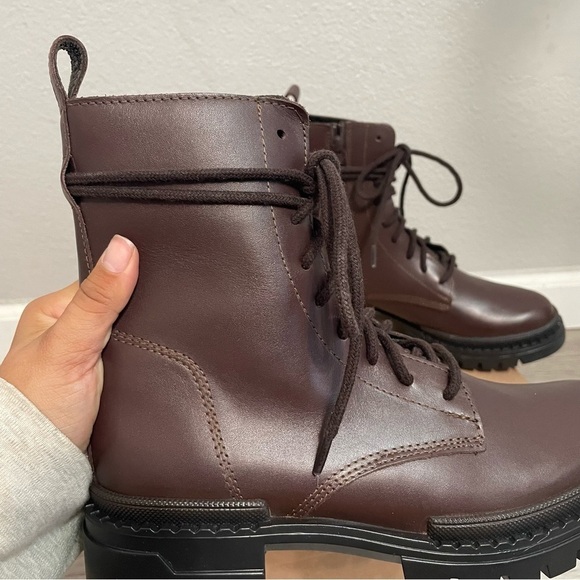 Steve Madden Jamisyn Lace Up Combat Lug Boots NEW​​​​​ - Picture 7 of 9